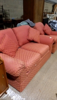 M&S fabric 2-seat sofa and armchair