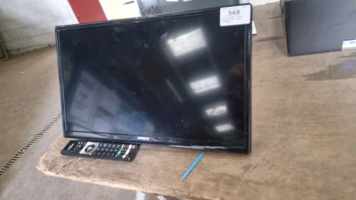 23" Hitachi TV/DVD player with wall bracket