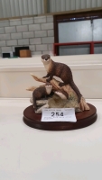 Border Fine Arts otter figures