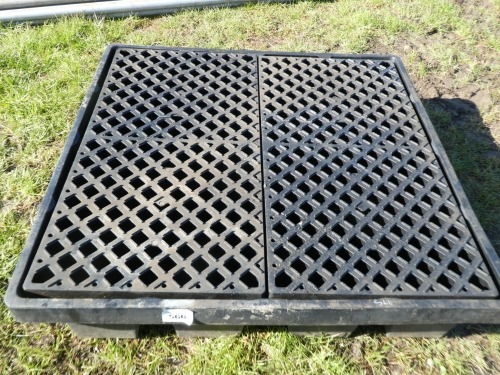 Oil spillage pallet