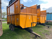 Weeks Classic 7T silage/grain trailer, very tidy, 1983