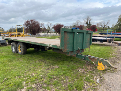 Bailey 20'x8' flat trailer c/w extension