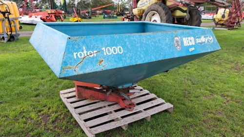 Reco Sulky Rotor 1000 fertiliser spreader