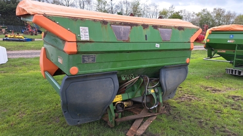 Amazone ZAM 36m fert spreader, Amados electric controls, Operation manual and Calibration kit