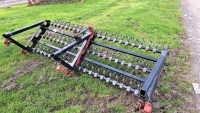 2.3m spring tine harrows for back of cultivator, power harrow etc