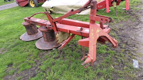 PZ Zweegers CM165 drum mower missing top cover York Machinery Sale Machinery trailers vehicles and tractors May timed online auction York Auction Centre