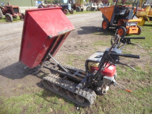 Tracked dumper (trammic) Honda engine