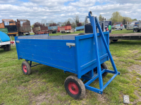 Compact tractor trailer/quad trailer