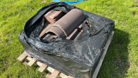 Pallet of used double pantiles