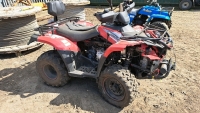 Quadzilla QZ300, accident damage (unrecorded), road registered, full MOT, 220km, 2x 4x wheel drive, trailer electrics, 500kg winch, engine starts and runs perfectly, frame needs straightening