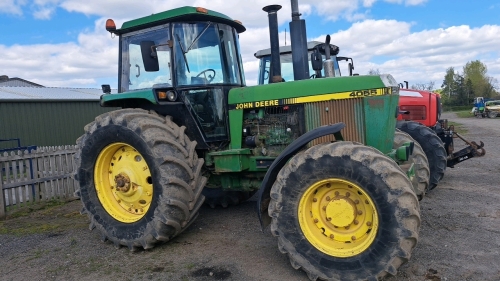 John Deere 4055 4wd tractor, K349 NMR