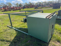 Feed hopper for Christy Norris hammer mill