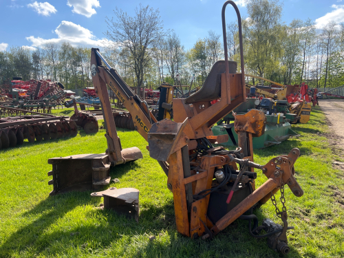 McConnel Ditch King, tractor mounted digger c/w 3 buckets