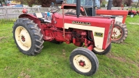 McCormick International 434 (1967) tractor c/w top link, pick up hitch struts, jerry can & funnel, operators manual, hydraulic pipe convertor, PTO extension, ball hitch pin