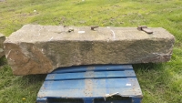 Stone gate post