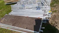 Lewis alloy scaffolding tower as new