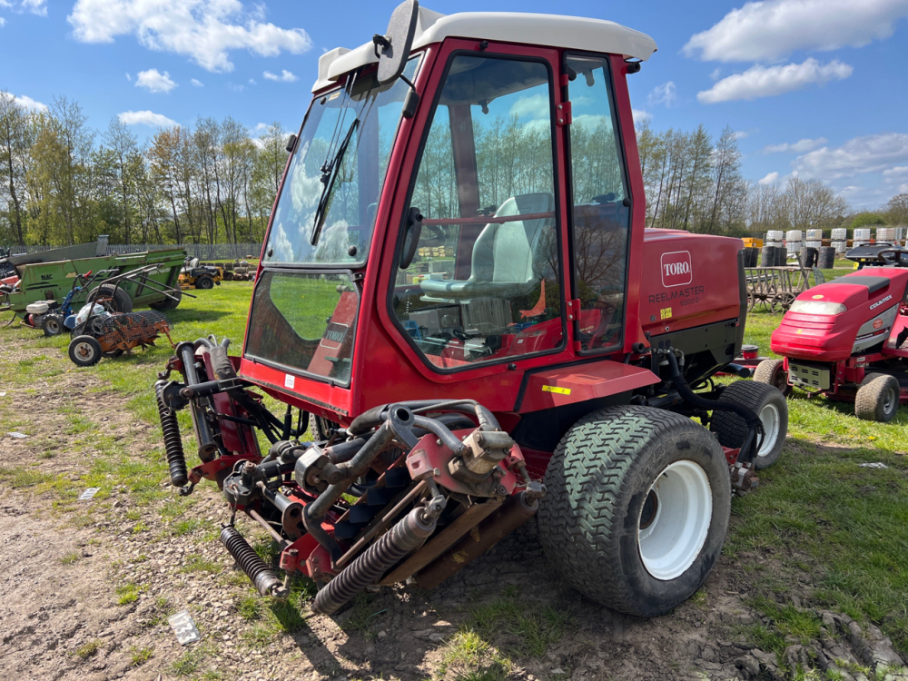 Toro Reelmaster 6500D mower York Machinery Sale Building materials small plant lawn mowers garden etc. May timed online auction York Auction Centre