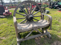Cartwheel bench