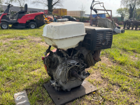 Honda 13hp OX390 petrol engine mower with petrol tank, has been used as cricket club machine, vgwo