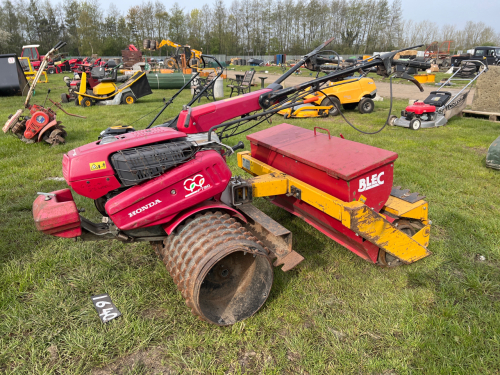 Blec pedestrian Honda engine lawn seeder