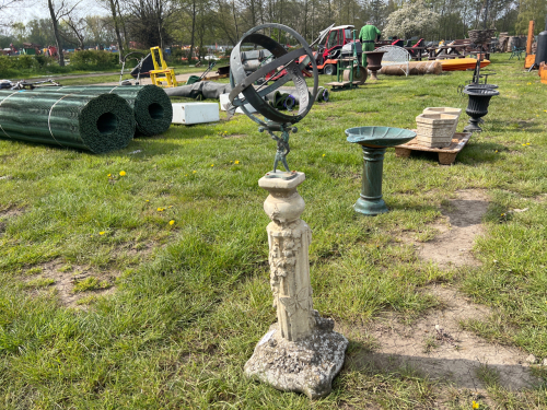 Garden sundial