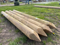 4 x 2.4mx150mm HC4 treated straining posts