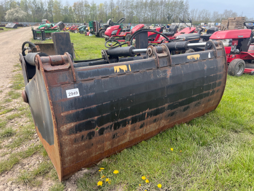 Shear grab, JCB Q-fit brackets, gwo