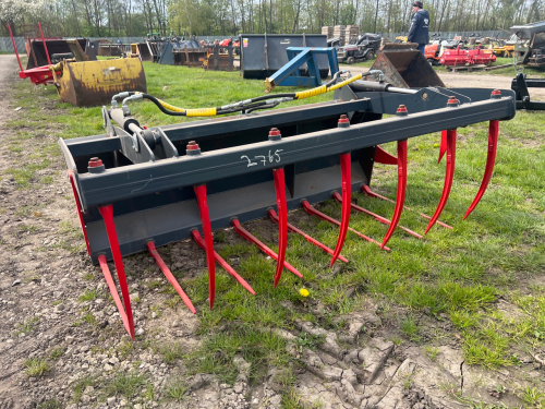 Intertech 6ft manure fork and grab, unused