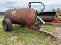 800 gallon slurry tanker with new hose