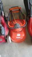 Electric fly mower and electric strimmer, working order