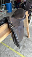 Barnsby Pony Club GP Saddle, 2nd hand, brown, Wide fit