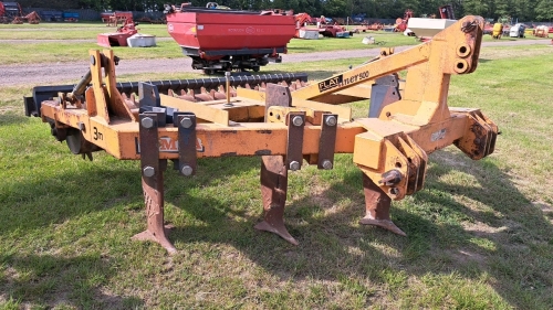 Simba Flatliner 500 3m cultivator c/w packer roller