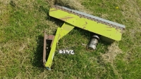 Electric combine rape side knife