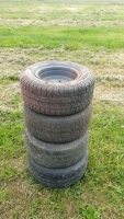 4 x Graham Edwards trailer wheels