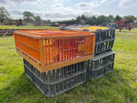 4 x hen crates