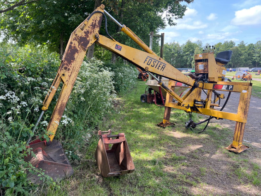 Foster D2P digger with 2 buckets, gwo | York Machinery Sale (hedgers ...