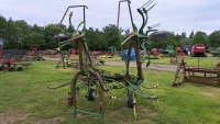 Krone KW 5.50/4x7 tedder, hydraulic headland steering, new bearings and gears fitted as required