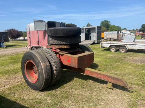 5th wheel artic towing dolly with spare wheels