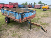 Wessex 7x4 trailer for compact tractor