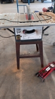 Large 4-legged industrial table saw