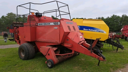 Massey Ferguson MB 185 mini heston baler, 2000, c/w control box and PTO