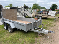 10'x5' builders trailer and winch