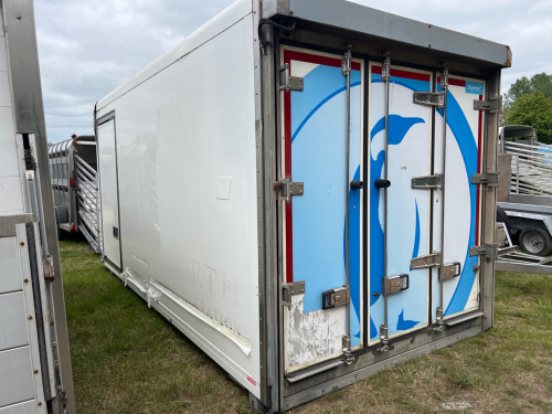 16ft insulated box body, ideal chemical store