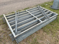 6x heavy duty sheep hurdles with pins