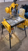 Dewalt portable table saw, 110v