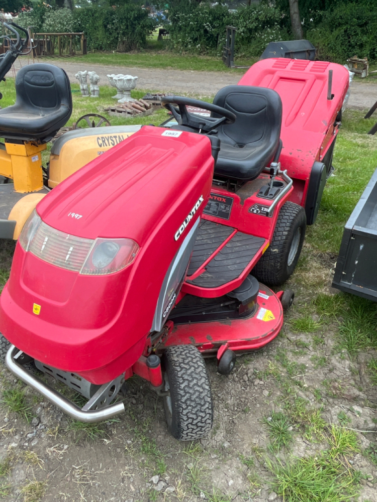 Countax C800H Honda engine ride on mower LBS blade system duel