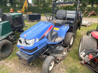 2010 Iseki SXG19 diesel high tip ride on mower