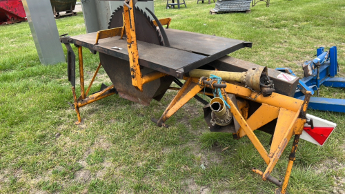 McConnel saw bench with new blade, gwo