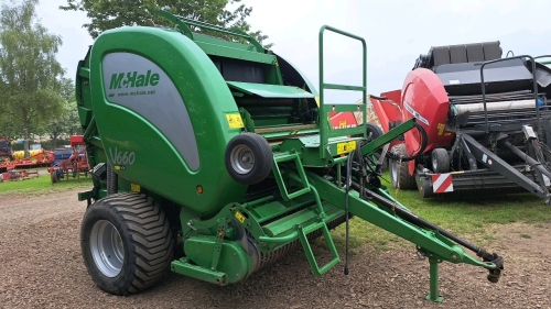 2014 McHale V660 baler with control box
