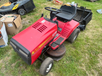 Rally ride on mower